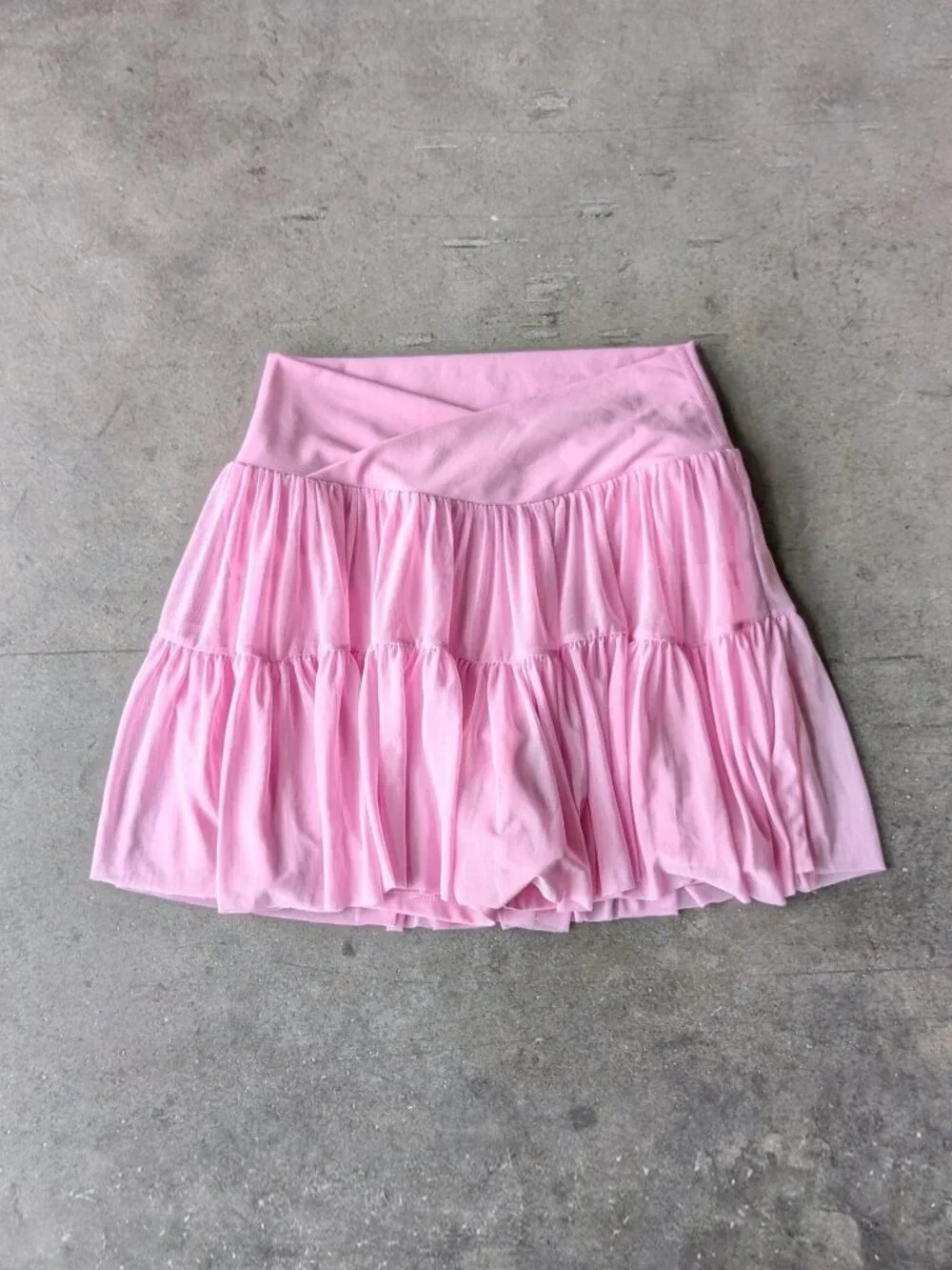 Blogilates Mommy & Me Ballerina Skort in Light Pink small